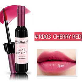 Wine Bottle Shape Lip Tint – Long-Lasting Waterproof Lip Stain | Buildable Color, Smudge-Proof Finish