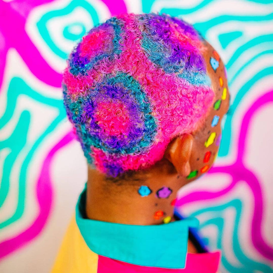 Hocus Pocus Hair Paint | Purple-Zap | Wash Out Hair Paint