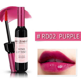 Wine Bottle Shape Lip Tint – Long-Lasting Waterproof Lip Stain | Buildable Color, Smudge-Proof Finish