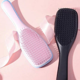 The Ultimate Detangler Hairbrush Comb For Wet & Dry - Black/Black