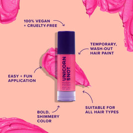 Hocus Pocus Hair Paint | Pink-Tap Tap | Wash Out Hair Paint