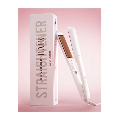 Beauty Creations Rose Gold Hair Straightener | Tourmaline Ceramic Flat Iron