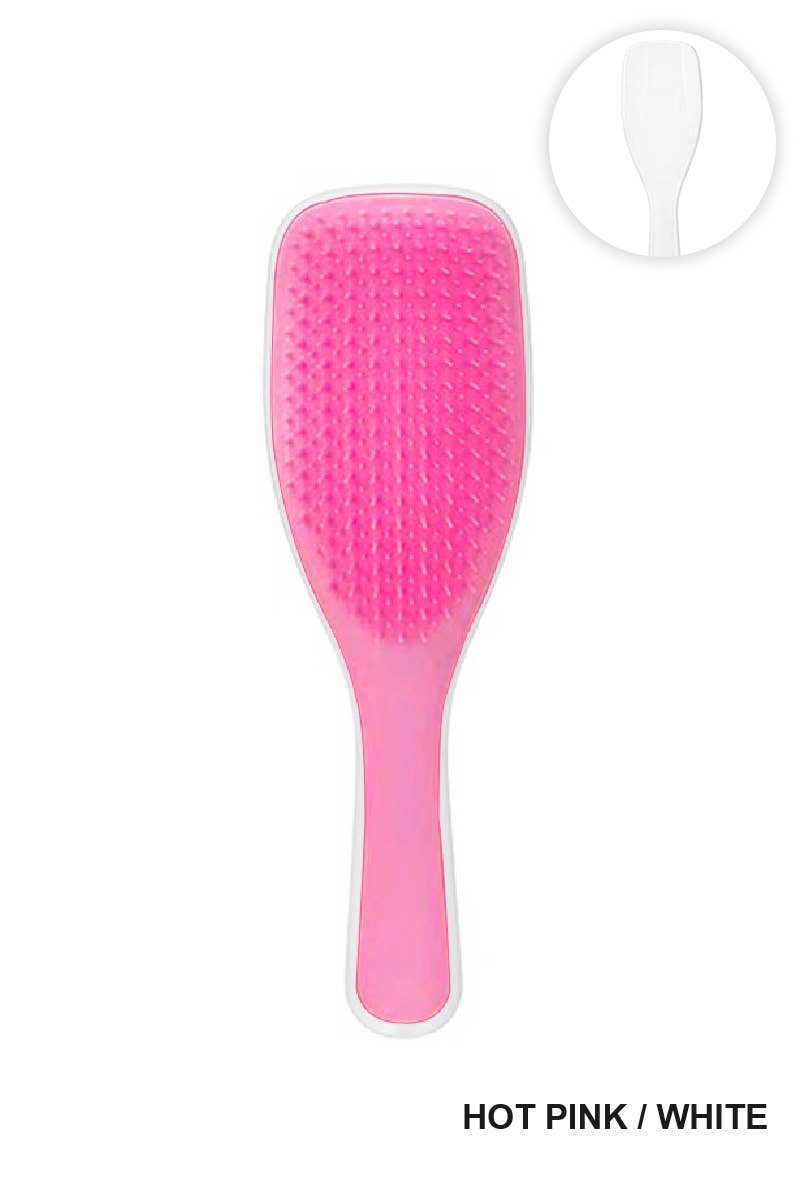 The Ultimate Detangler Hairbrush Comb For Wet & Dry - Pink/White