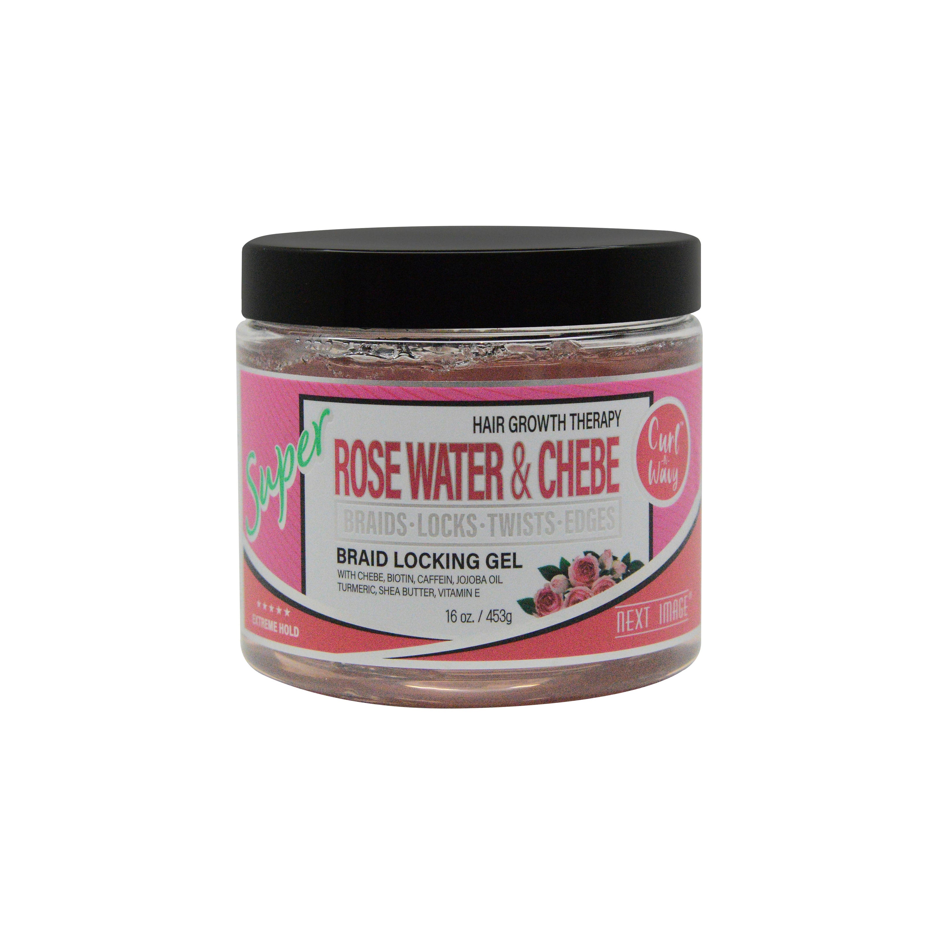 Braid Locking Gel Super Hold [Rose Water]