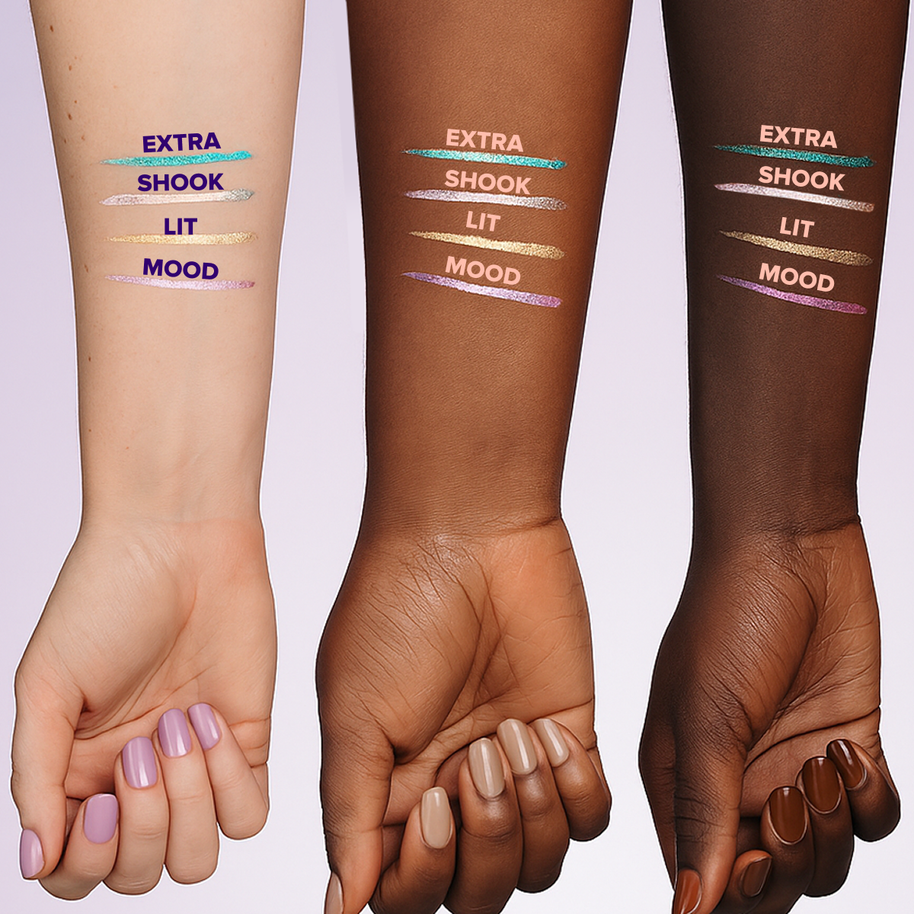 KiraKira | SHOOK-Silver | Glitter Eyeliner | Liquid Eyeliner