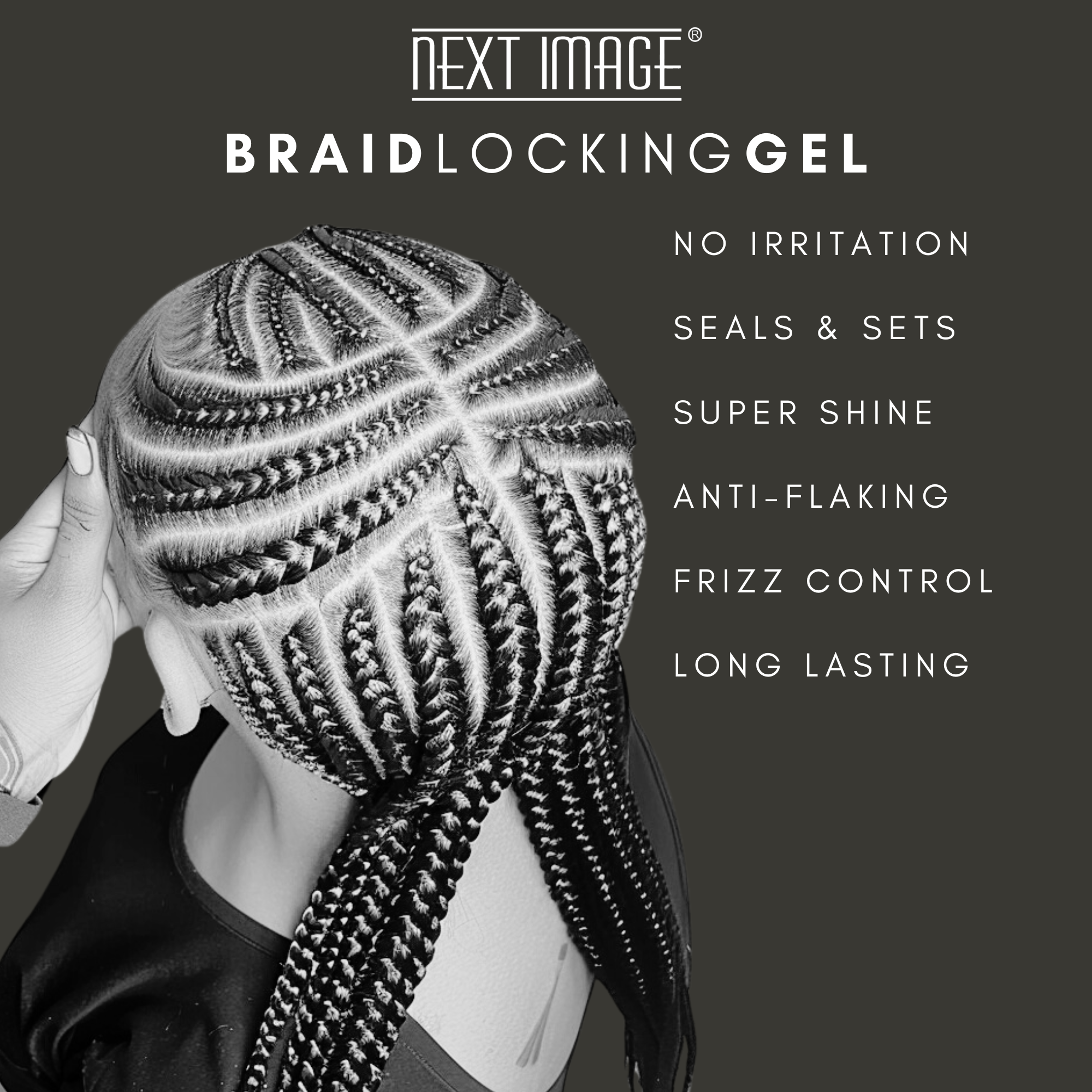 Braid Locking Gel Super Hold [Rose Water]