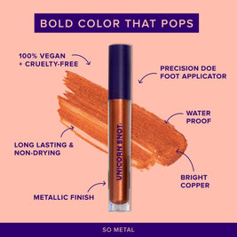 Liquid Metal Lip Stain | Copper-Rust | Lip Paint | Lipstick