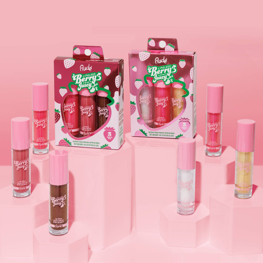 Berry Juicy Lip Gloss Trio Set