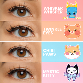 Chibi Manga 3D Premium Faux Mink Lashes - Twinkle Eyes
