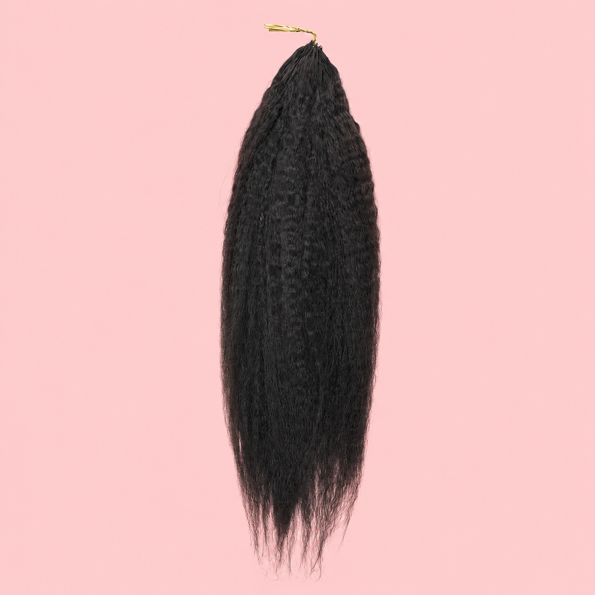 Natural Black #1B Crochet 100% Human Hair Bundle Muse Extension 100g