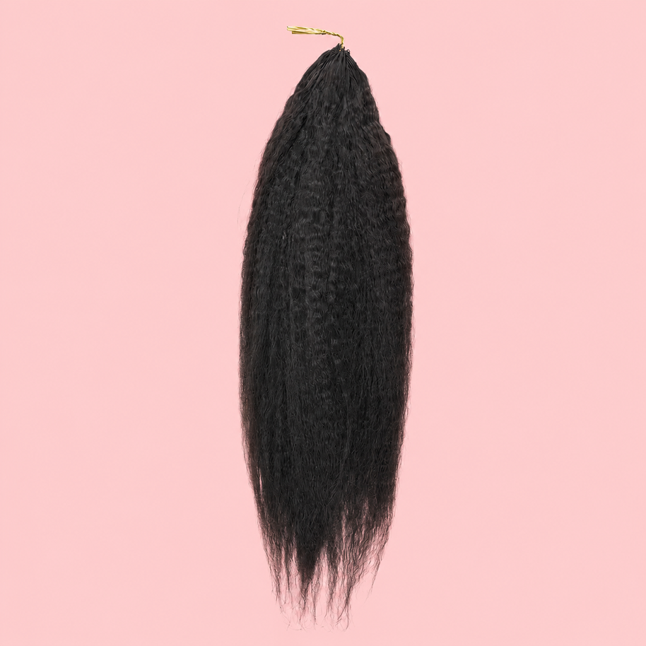 Natural Black #1B Crochet 100% Human Hair Bundle Muse Extension 100g