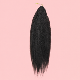 Natural Black #1B Crochet 100% Human Hair Bundle Muse Extension 100g