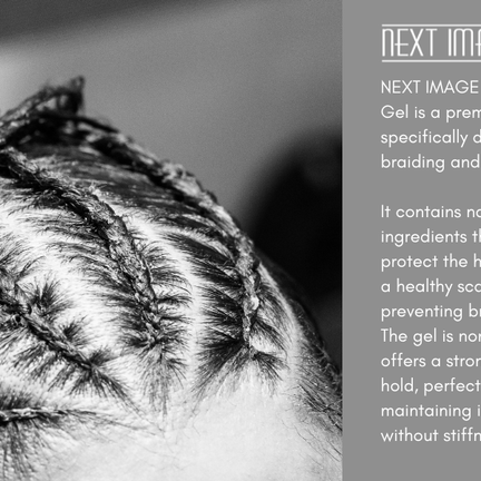 Braid Locking Gel Super Hold [Rose Water]