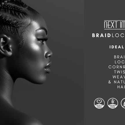 Braid Locking Gel Super Hold [Rose Water]