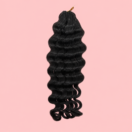 Natural Black #1B Crochet 100% Human Hair Bundle Muse Extension 100g