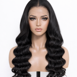 HD Loose Wave 13×6 HD Lace Front Wig – Glueless Human Hair Wig