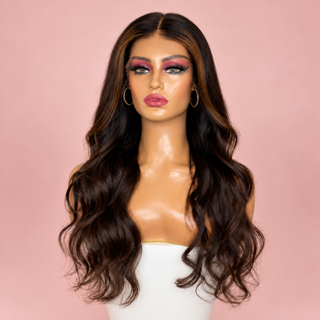 Harper Glueless Ready to Go Wig 5x5/13x4 HD Wig With Small Knots and Preplucked Hairline and Bleached Knots