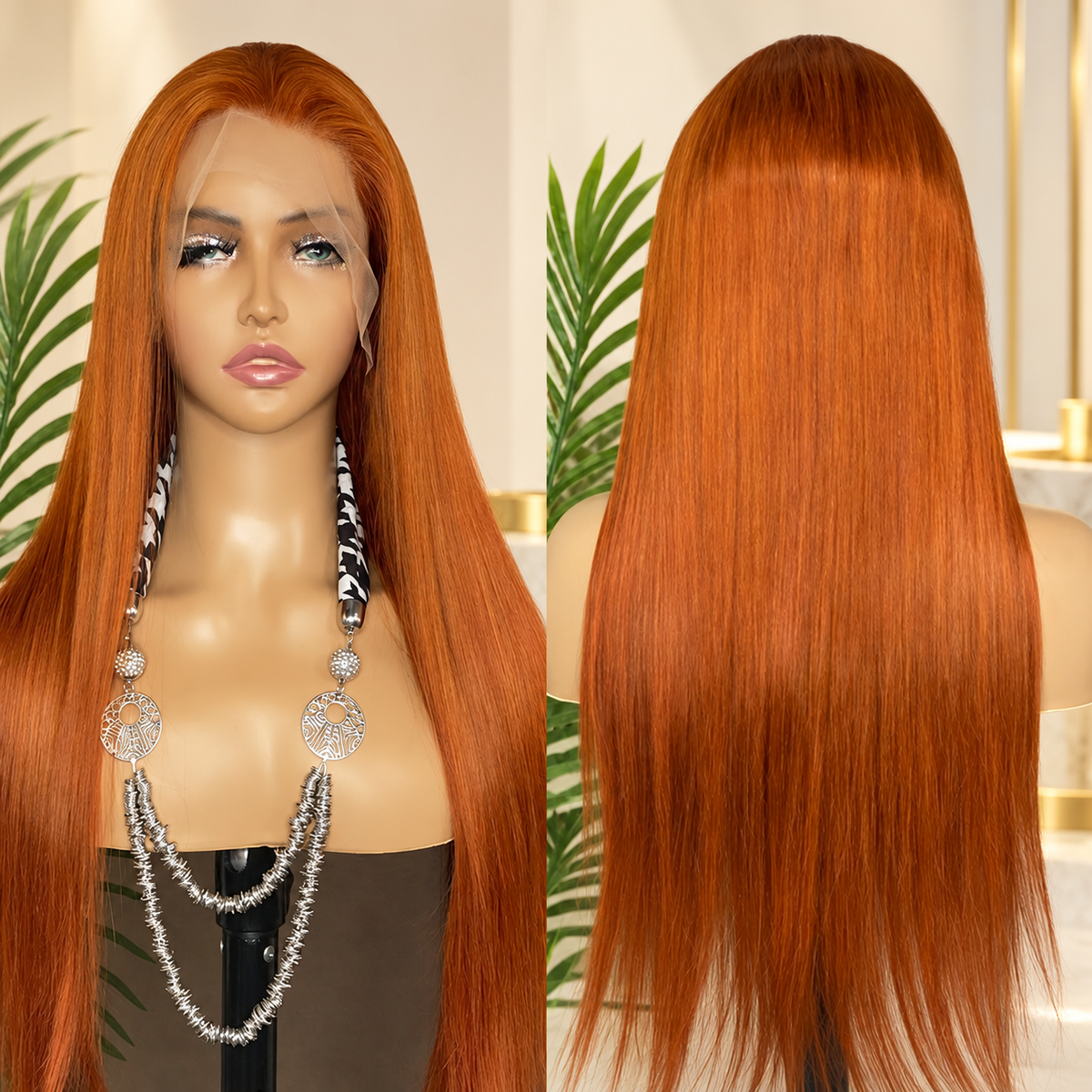 Scarlett #350 Straight Human Hair Wig 13x4 Lace