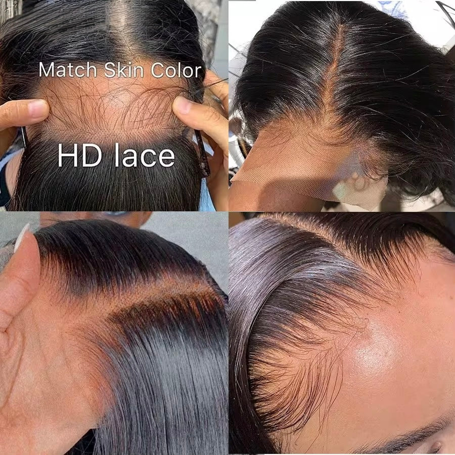 HD Straight 13×6 HD Lace Wig – Glueless Human Hair Wig