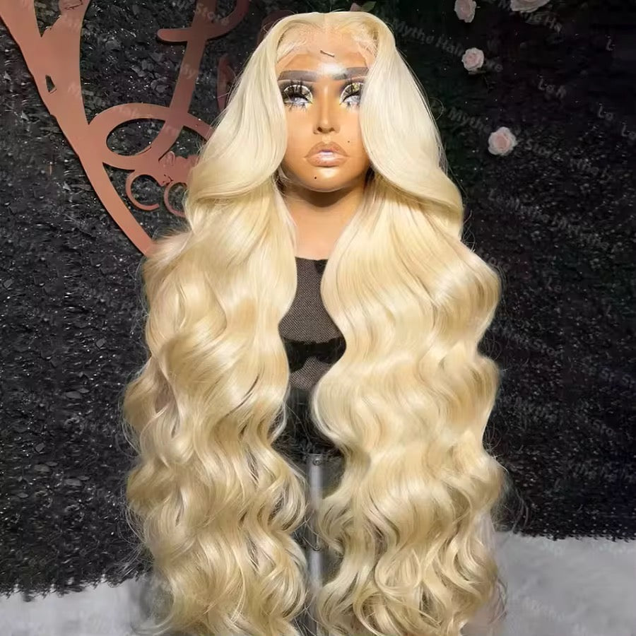 Blonde Body Wave 13 x 4 HD Lace Human Hair Wig