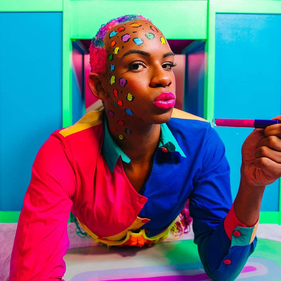 Liquid Metal Lip Stain | Pink-Glow | Lip Paint | Lipstick