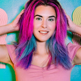 Hocus Pocus Hair Paint | Pink-Tap Tap | Wash Out Hair Paint