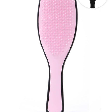 The Ultimate Detangler Hairbrush Comb For Wet & Dry - Pink/Black