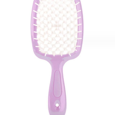 Detangling Hair Massage Comb Brush - Lavender/White