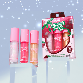 Berry Juicy Lip Gloss Trio Set