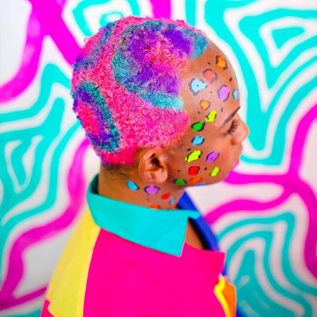 Hocus Pocus Hair Paint | Pink-Tap Tap | Wash Out Hair Paint