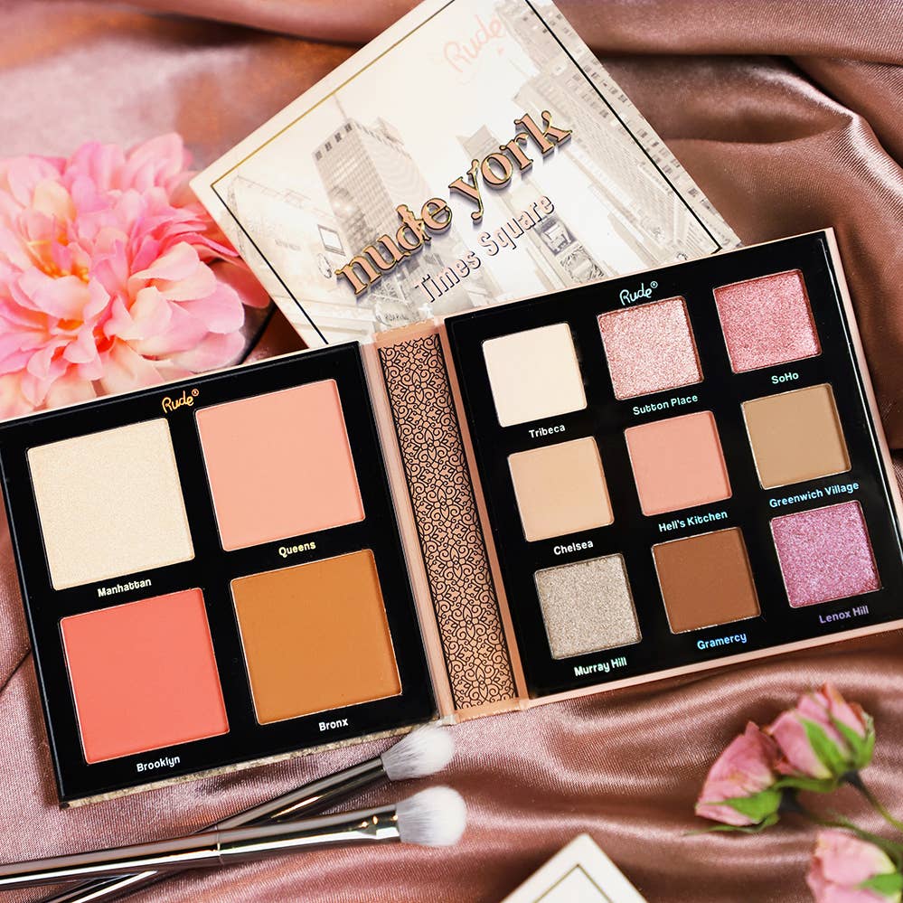 Nude York Face & Eye Palette