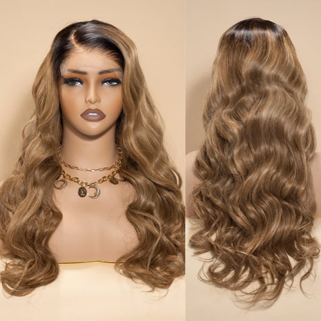 XBL Hair Professional Stylist Wig Tina A03 Colored Glueless Ready to Go Wig 5x5/13x4 HD Wig With Small Knots and Preplucked H