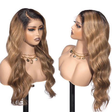 XBL Hair Professional Stylist Wig Tina A03 Colored Glueless Ready to Go Wig 5x5/13x4 HD Wig With Small Knots and Preplucked H